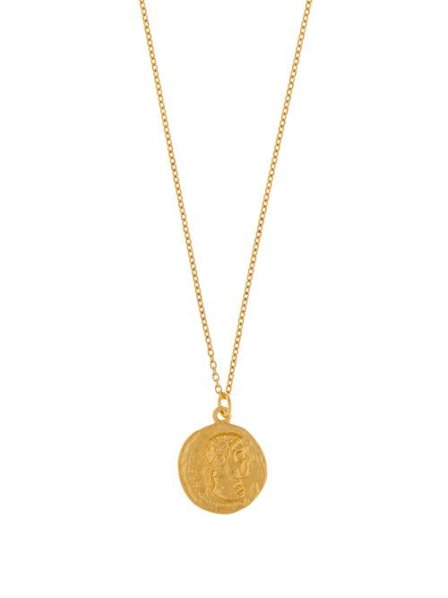 Matchesfashion.com Dear Letterman - Asad Gold Vermeil Pendant Necklace - Mens - Gold