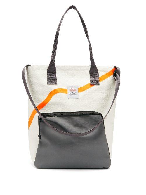 Matchesfashion.com Sealand - Jammie Sail Tote - Mens - White Multi