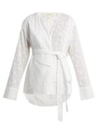 Matchesfashion.com Wiggy Kit - Deconstructed Cotton Shirt - Womens - White