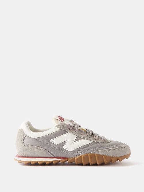 New Balance - Rc30 Suede And Leather Trainers - Womens - Grey Multi