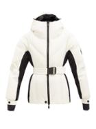 Matchesfashion.com Moncler Grenoble - Frachey Hooded Belted Down Jacket - Womens - White
