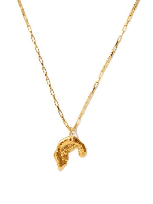 Matchesfashion.com Alighieri - Baby Odyssey 24kt Gold-plated Necklace - Womens - Yellow Gold