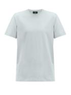 Matchesfashion.com Dunhill - Monogram Embroidered Cotton T Shirt - Mens - Light Blue