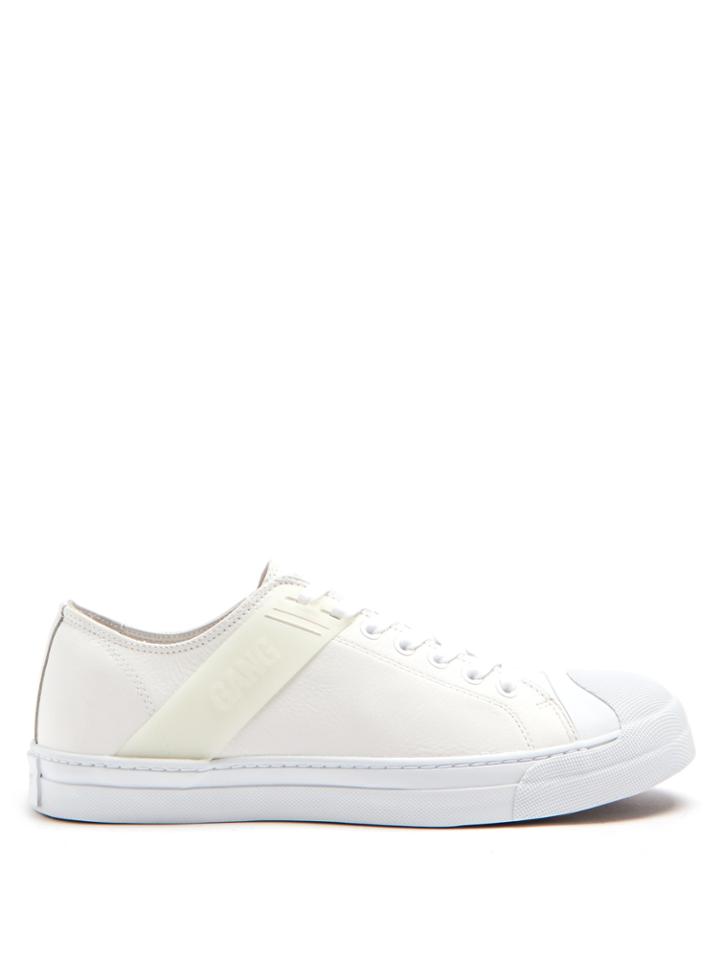 Neil Barrett Gang Low-top Leather Trainers
