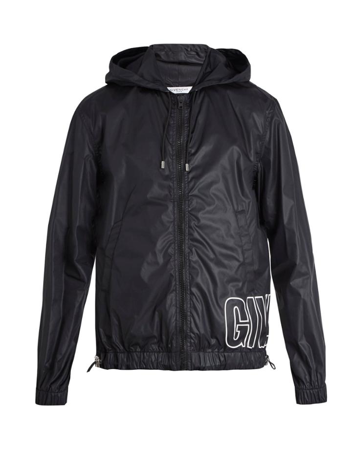 Givenchy Logo-print Hooded Shell Jacket
