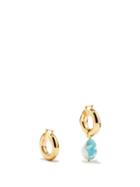 Ladies Jewellery Joolz By Martha Calvo - Sky's The Limit Mismatched Gold-plated Earrings - Womens - Pearl