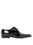 Matchesfashion.com Burberry - Cranbrook Patent Leather Derby Shoes - Mens - Black