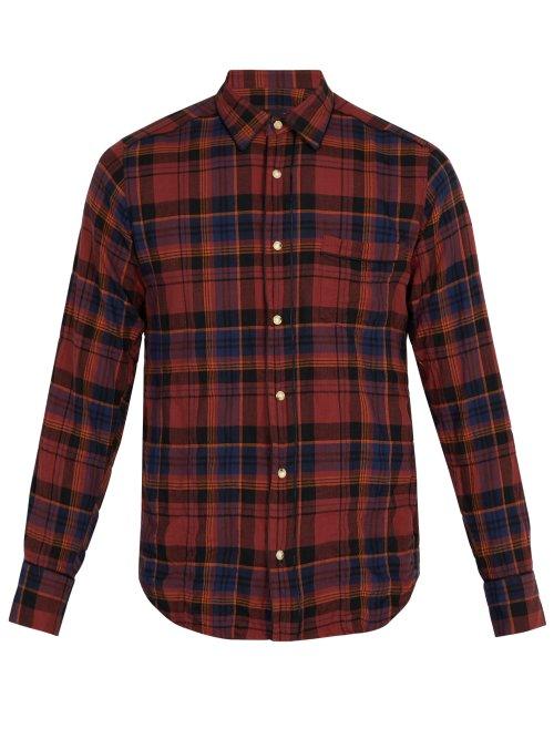 Matchesfashion.com The Gigi - Polaris Plaid Shirt - Mens - Red