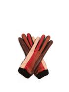 Missoni Striped Leather Gloves