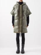 Holden - Corduroy-trim Hooded Ski Coat - Womens - Khaki