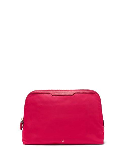 Matchesfashion.com Anya Hindmarch - Lotions & Potions Wash Bag - Womens - Pink