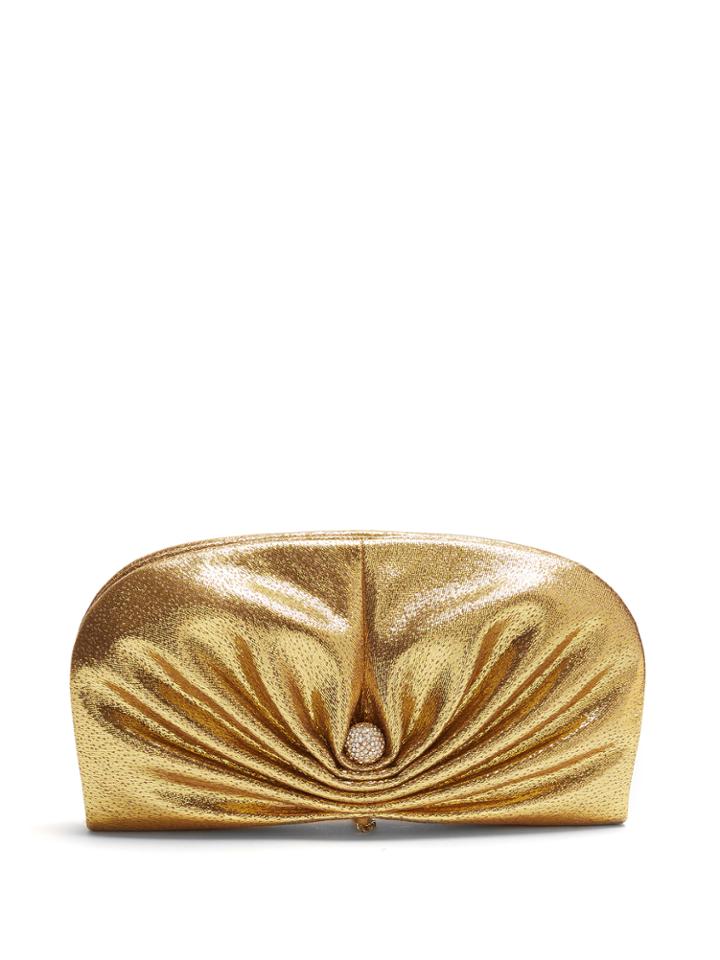 Jimmy Choo Vivien Small Lam Clutch