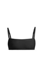 Matchesfashion.com Matteau - The Square Crop Bikini Top - Womens - Black