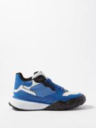 Alexander Mcqueen - Court Leather Trainers - Mens - Blue White