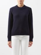 A.p.c. - Margery Wool Sweater - Womens - Navy