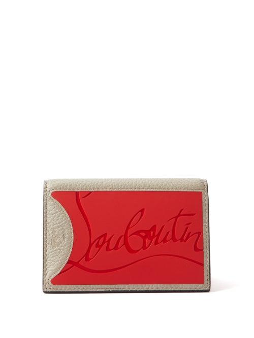 Christian Louboutin - Sifnos Logo-debossed Leather Cardholder - Mens - Red