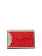 Christian Louboutin - Sifnos Logo-debossed Leather Cardholder - Mens - Red