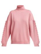 Matchesfashion.com Barrie - Troisieme Dimension Timeless Cashmere Sweater - Womens - Pink