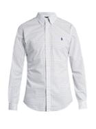 Polo Ralph Lauren Grid-print Slim-fit Cotton Shirt