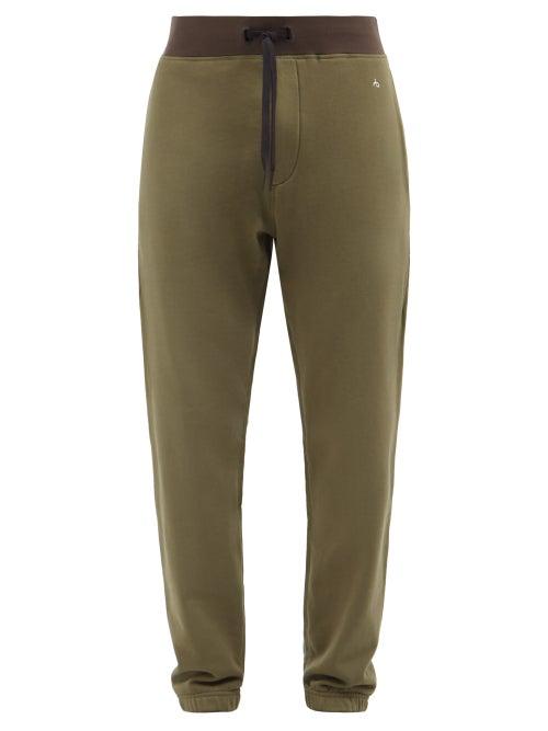 Rag & Bone - City Prospect Organic-cotton Jersey Track Pants - Mens - Khaki