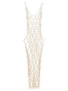 Matchesfashion.com Paco Rabanne - Chainmail Maxi Dress - Womens - Gold