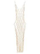 Matchesfashion.com Paco Rabanne - Chainmail Maxi Dress - Womens - Gold