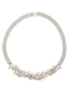 Isabel Marant - Feather Milanese-chain Necklace - Womens - Silver