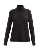 Gabriela Hearst - Holden Roll-neck Cashmere-blend Boucl Sweater - Womens - Black