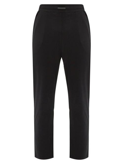 Matchesfashion.com Lahgo - Organic Pima-cotton Pyjama Trousers - Mens - Black