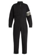 Prada Patch-detail Cotton Jumpsuit