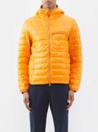 Moncler - Diverdo Quilted Hooded Down Jacket - Mens - Orange