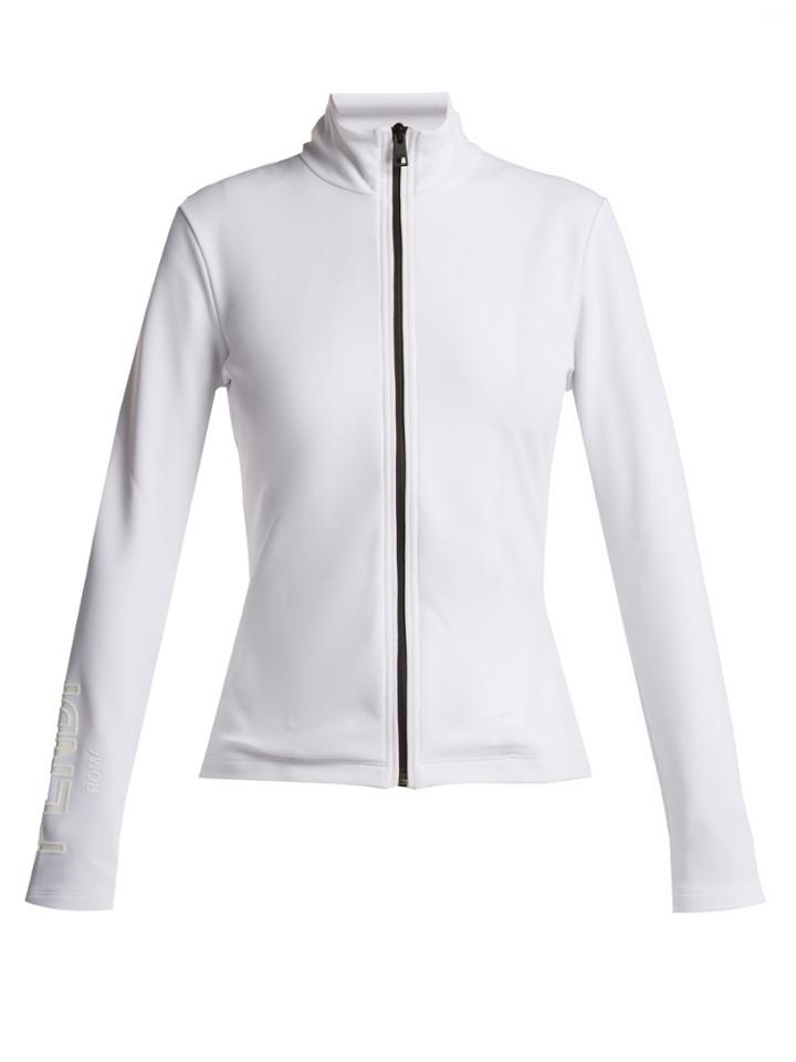 Fendi Logo-print Zip-through Performance Jacket