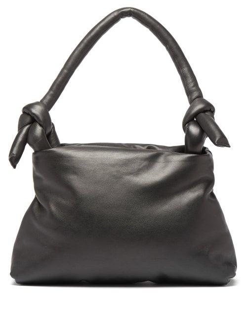 Kassl Editions - Lady Knotted-strap Leather Bag - Womens - Black