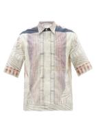 Matchesfashion.com Lemaire - X Martn Ramrez Cotton-poplin Shirt - Mens - Multi