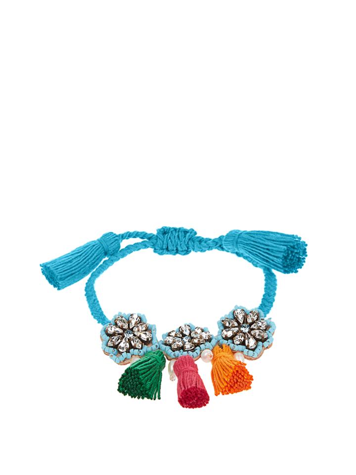 Shourouk Hippie Flower Bracelet