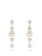 Sophie Bille Brahe - Bellis Pearl & 14kt Gold Drop Earrings - Womens - Pearl