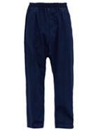 Matchesfashion.com Kuro - Cotton Jersey Track Pants - Mens - Indigo