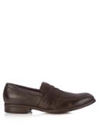 Ermenegildo Zegna Slip-on Leather Loafers