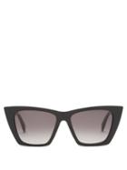 Matchesfashion.com Alexander Mcqueen - Cat-eye Acetate Sunglasses - Mens - Black