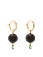 Matchesfashion.com Raphaele Canot - 18kt Gold & Onyx Drop Earrings - Womens - Black
