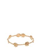 Matchesfashion.com Joanne Burke - Flower Chain Bangle - Womens - Gold