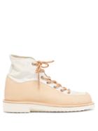 Matchesfashion.com Peterson Stoop - Wavey Recycled High Top Trainers - Womens - Tan White