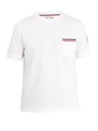 Moncler Chest-pocket Cotton-piqu T-shirt