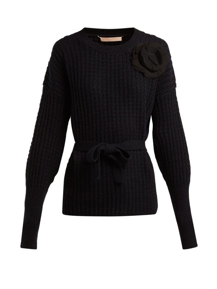 Brock Collection Kaori Cashmere And Wool-blend Sweater