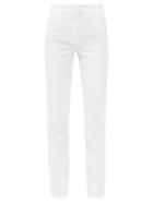Givenchy - 4g Straight-leg Jeans - Womens - White