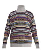 Loewe Fair Isle Detachable Roll-neck Sweater