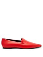 The Row Minimal Leather Loafer