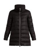 Matchesfashion.com Herno - Down Quilted Technical Jersey Jacket - Womens - Black