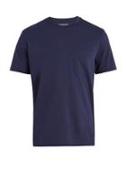 Matchesfashion.com Vilebrequin - Logo Embroidered Cotton T Shirt - Mens - Blue