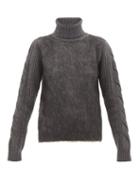 Matchesfashion.com Max Mara - Formia Sweater - Womens - Dark Grey
